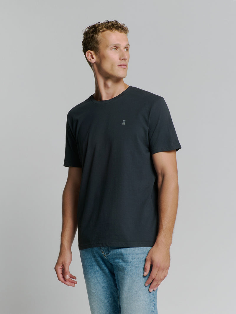 T-Shirt Crewneck Solid Basic | Night