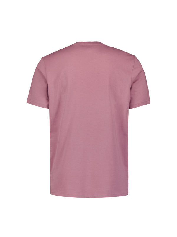 Round neck t-shirt | Mauve