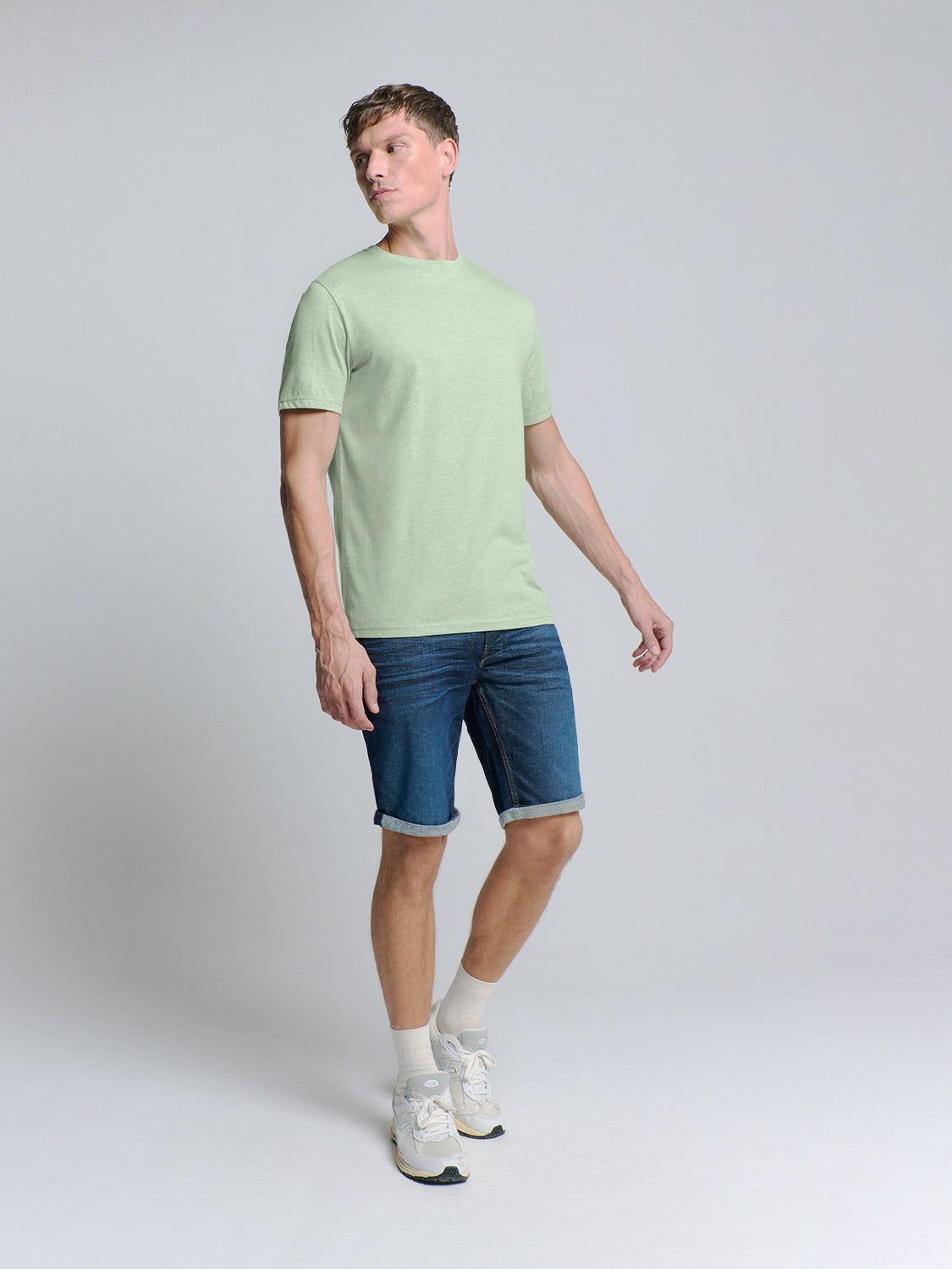 Crewneck T-Shirt | Mint