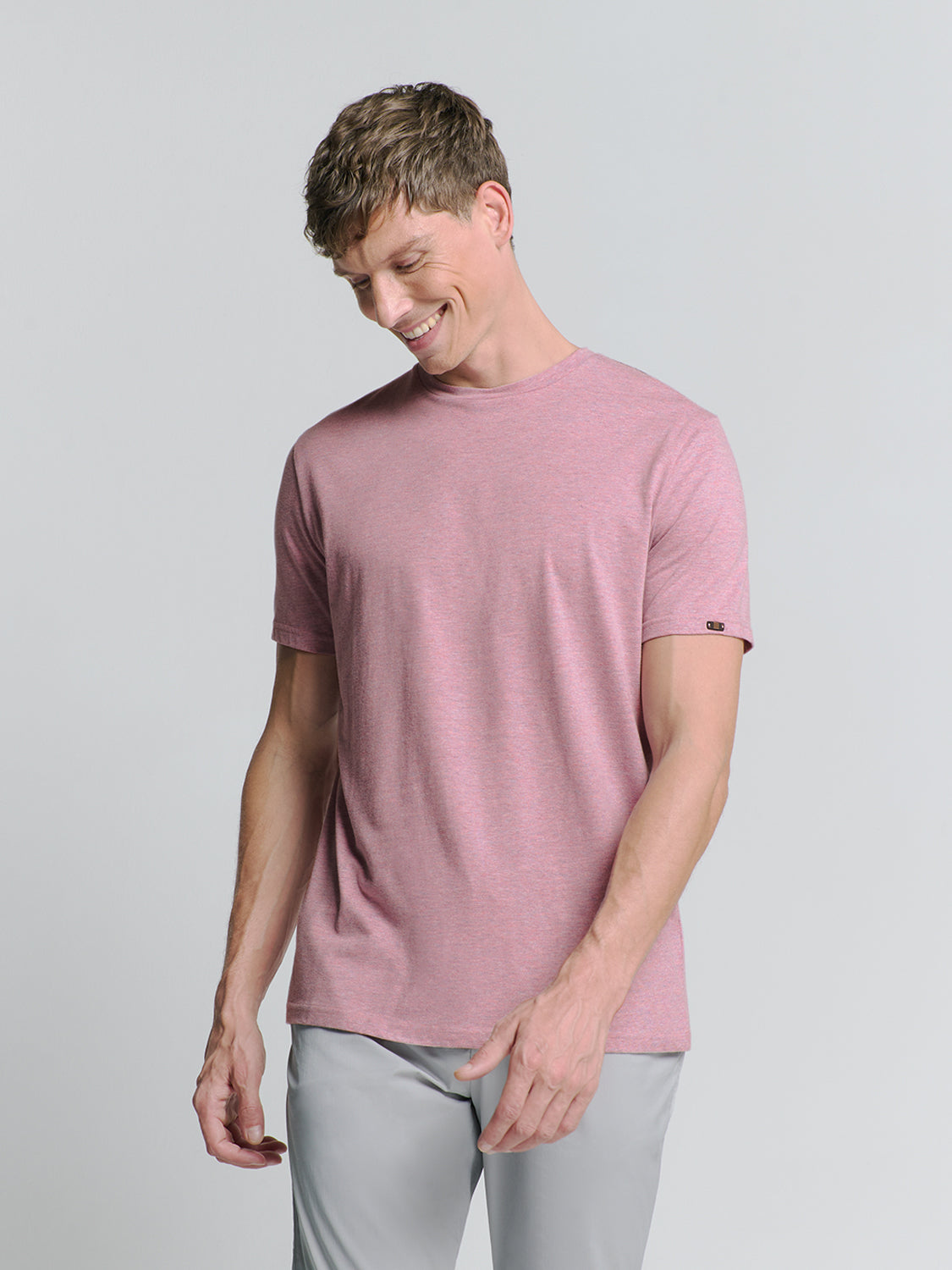 Crewneck T-Shirt | Mauve