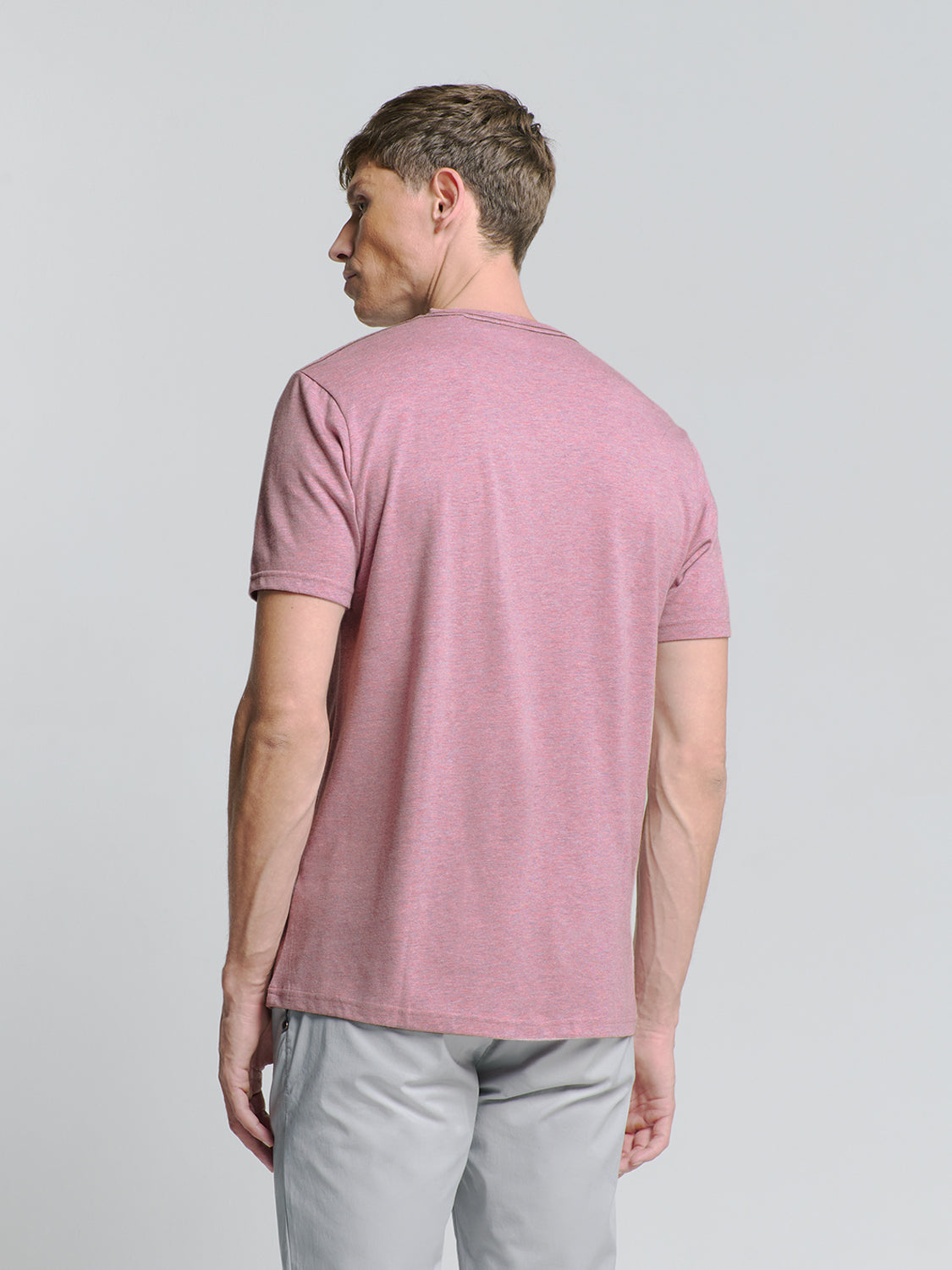 Crewneck T-Shirt | Mauve