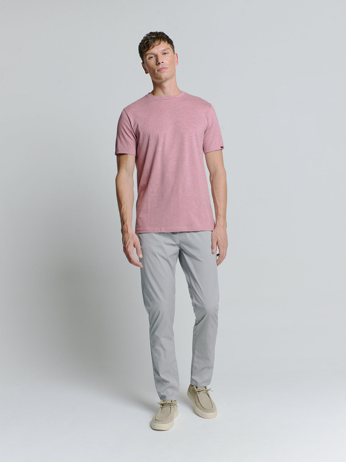 Crewneck T-Shirt | Mauve