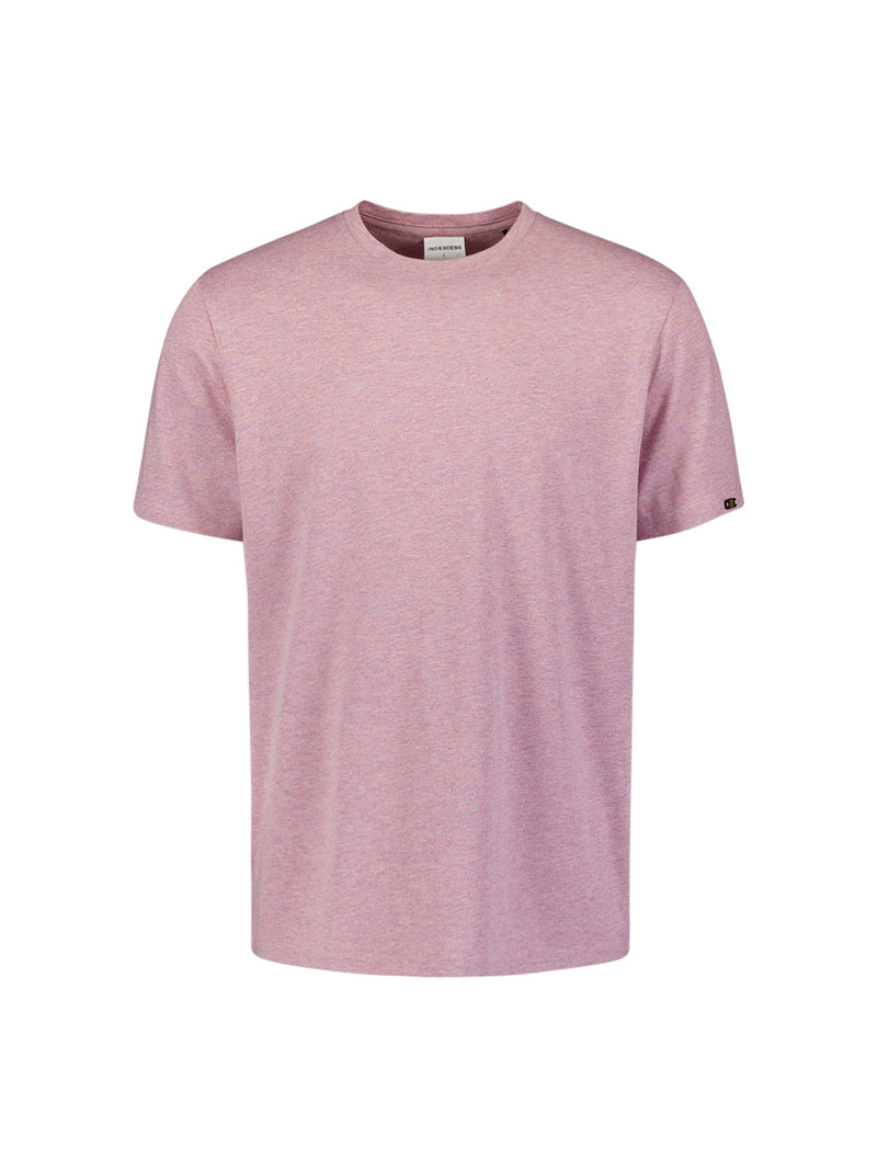 T-Shirt Crewneck Melange | Mauve