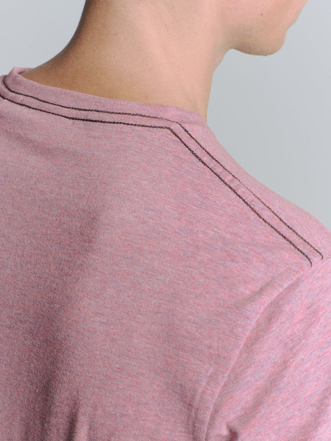 Crewneck T-Shirt | Mauve