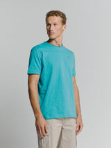 T-Shirt Crewneck Slub | Seablue