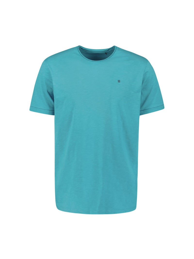 T-Shirt Crewneck Slub | Seablue