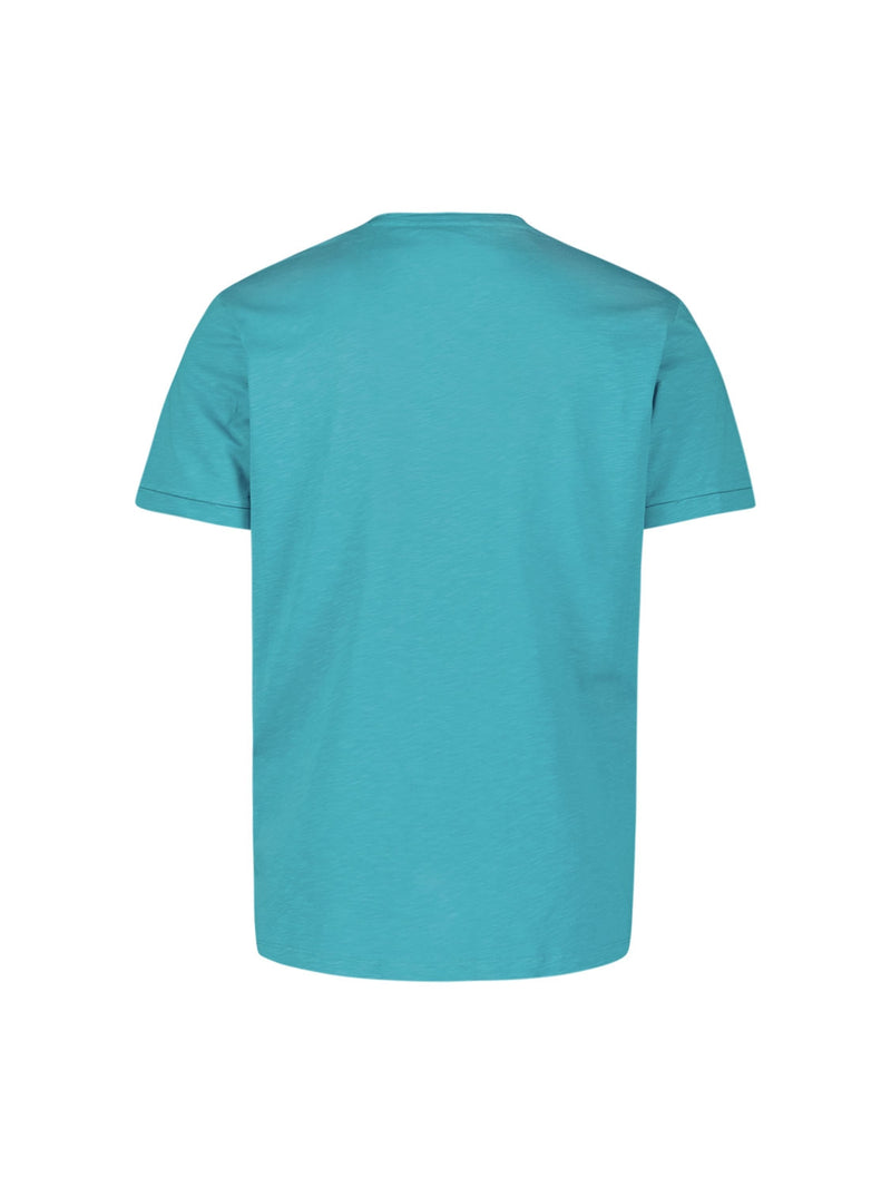 T-Shirt Crewneck Slub | Seablue