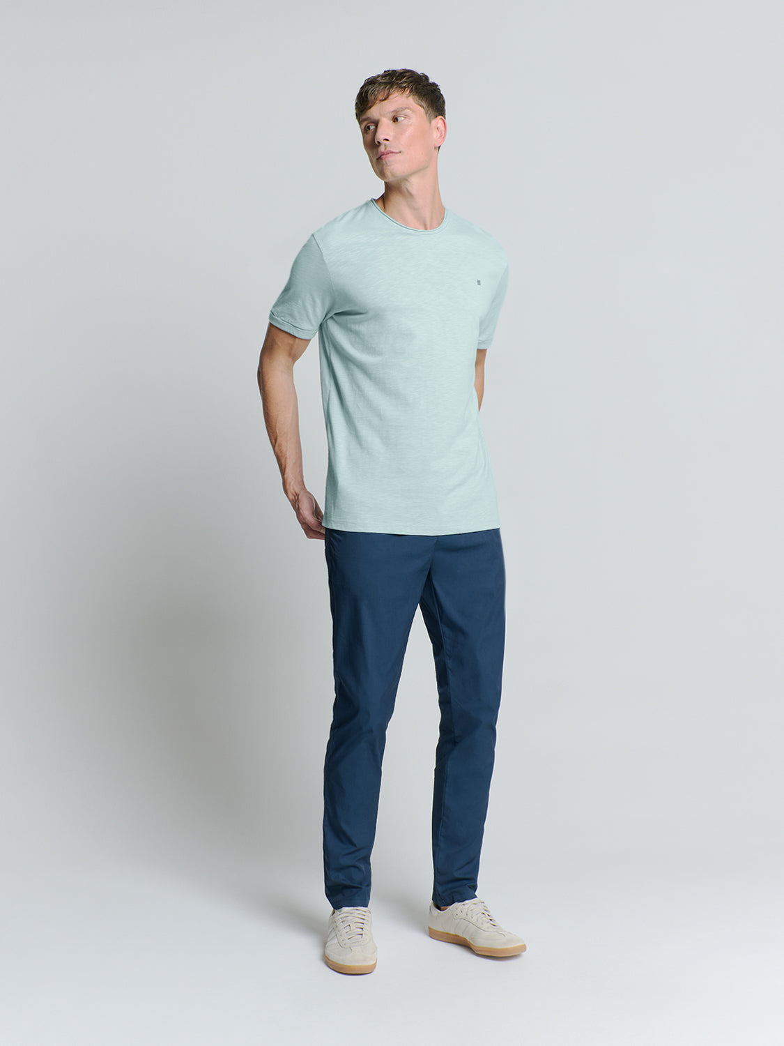 Round neck t-shirt | Ice