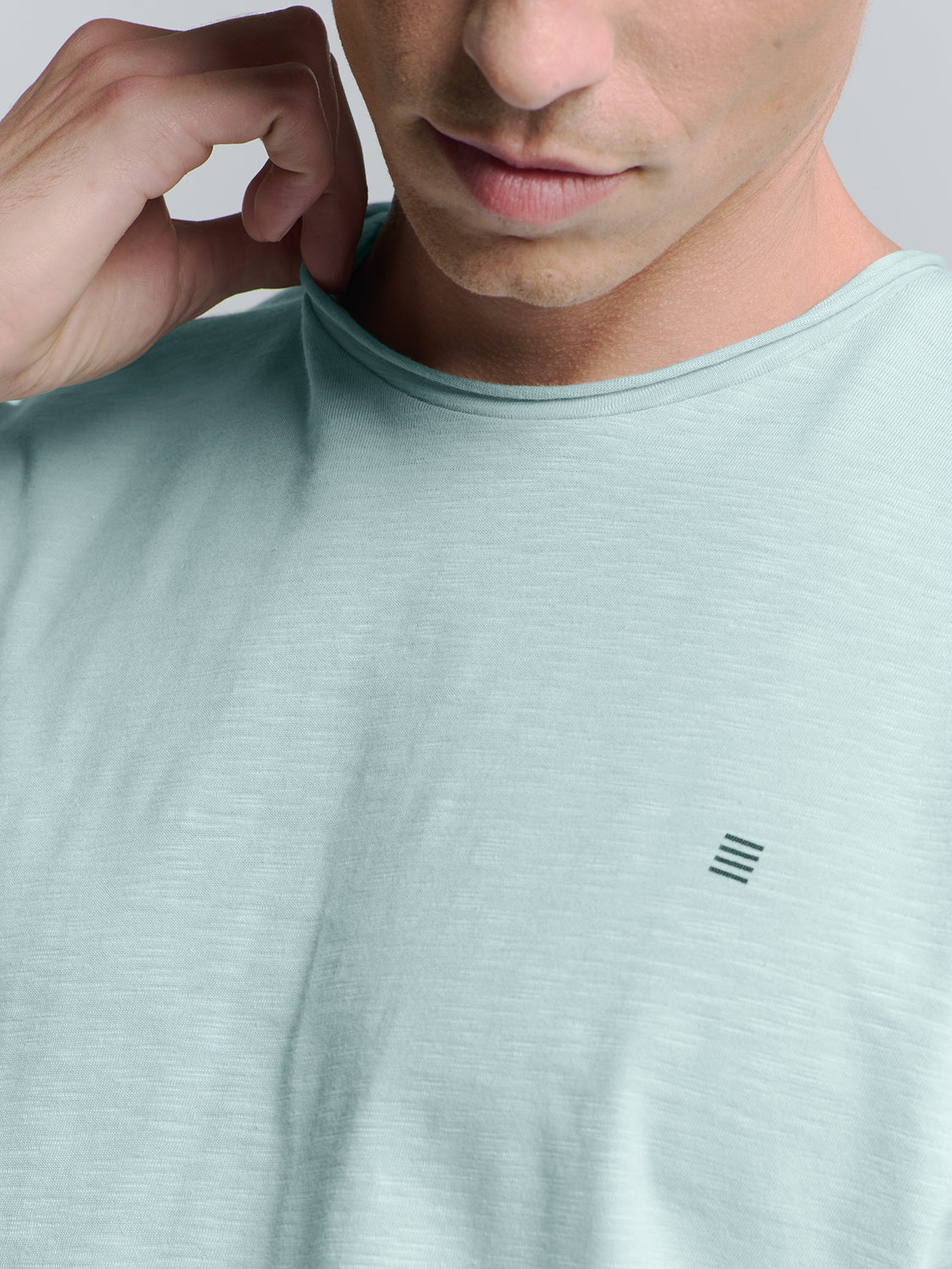 Round neck t-shirt | Ice