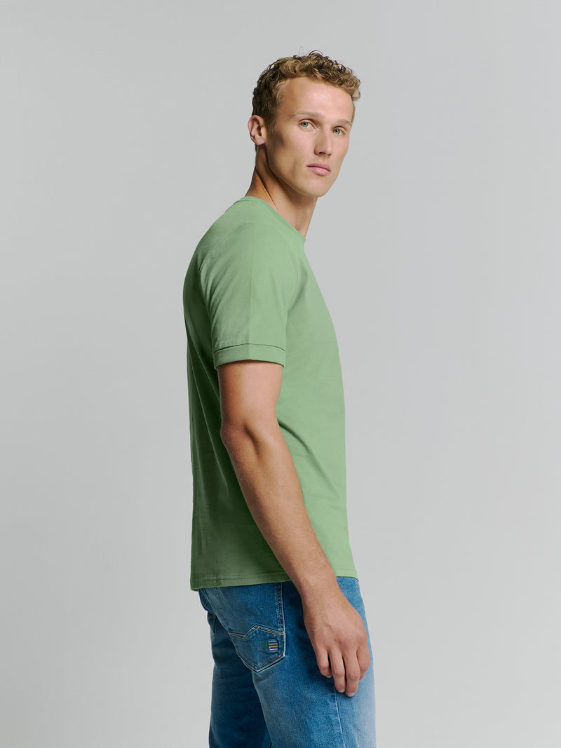 Crewneck T-Shirt | Green