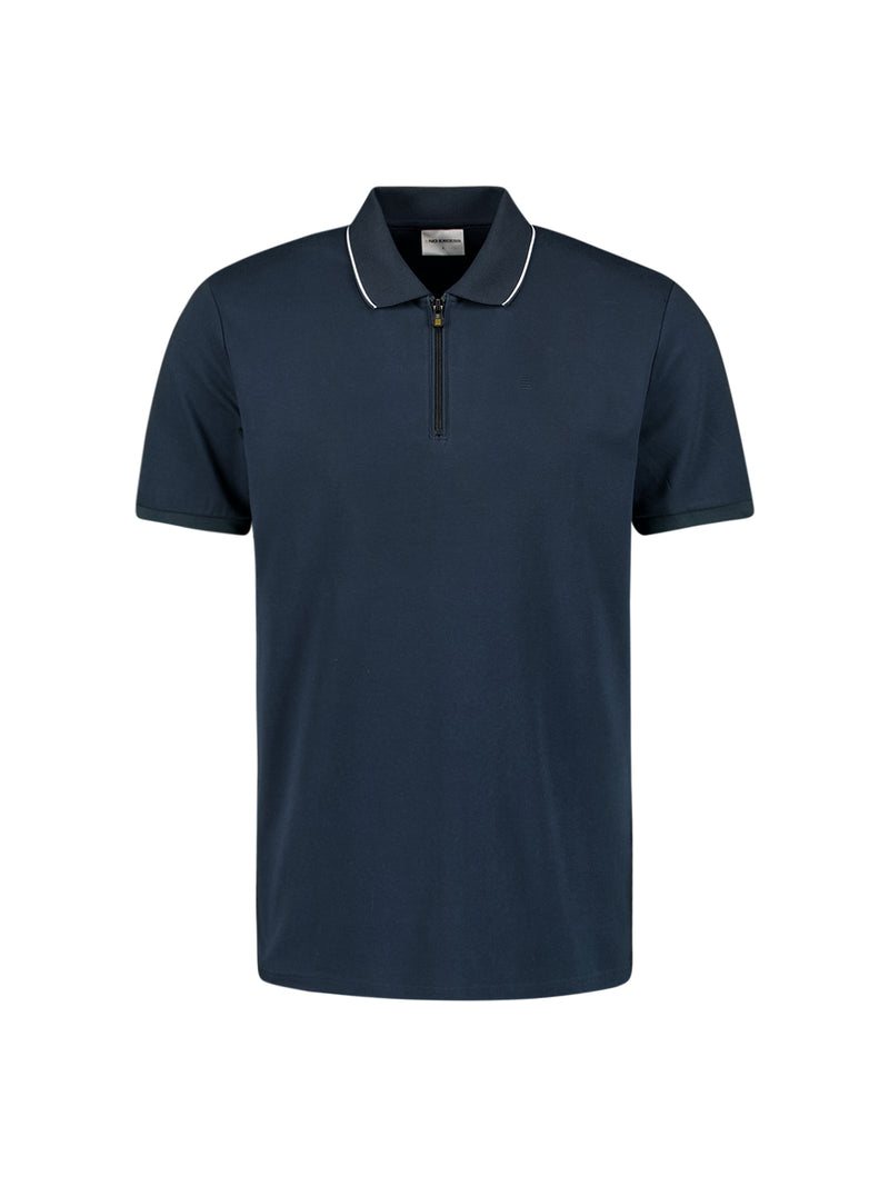 Polo Liquid Finished Cotton | Deep Blue