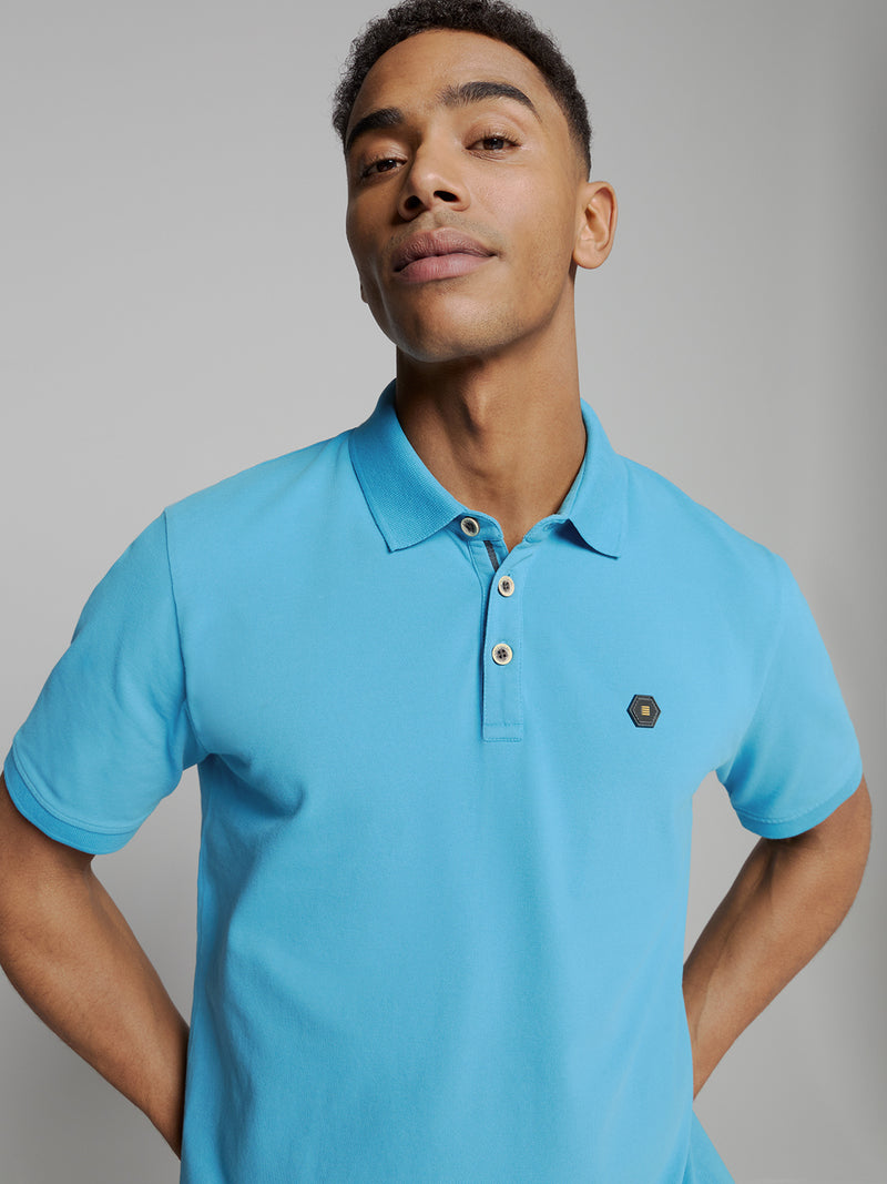 Polo shirt | Seablue