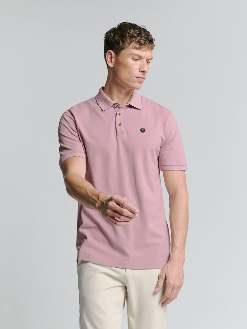 Polo shirt | Mauve