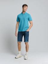 Polo shirt | Seablue