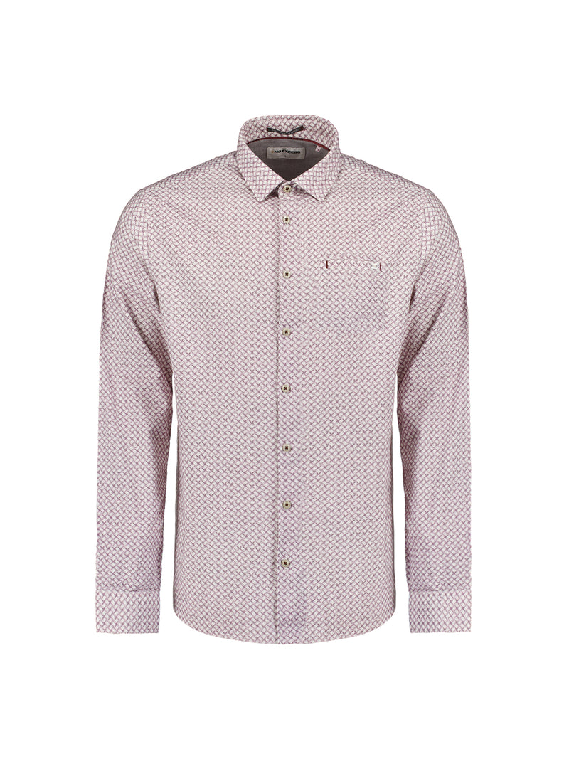 Printed shirt | Mauve