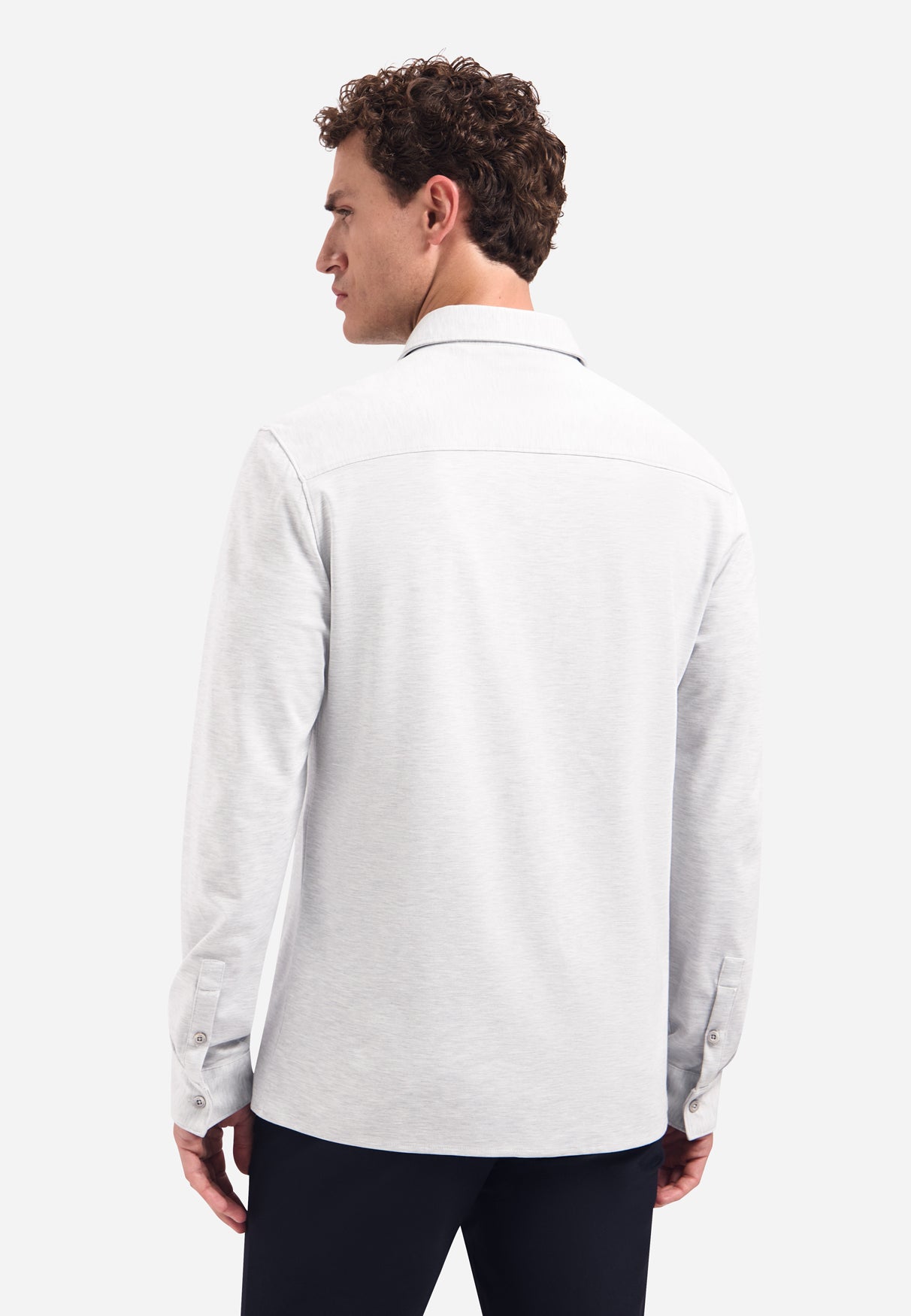 Jersey shirt | Grey Melange