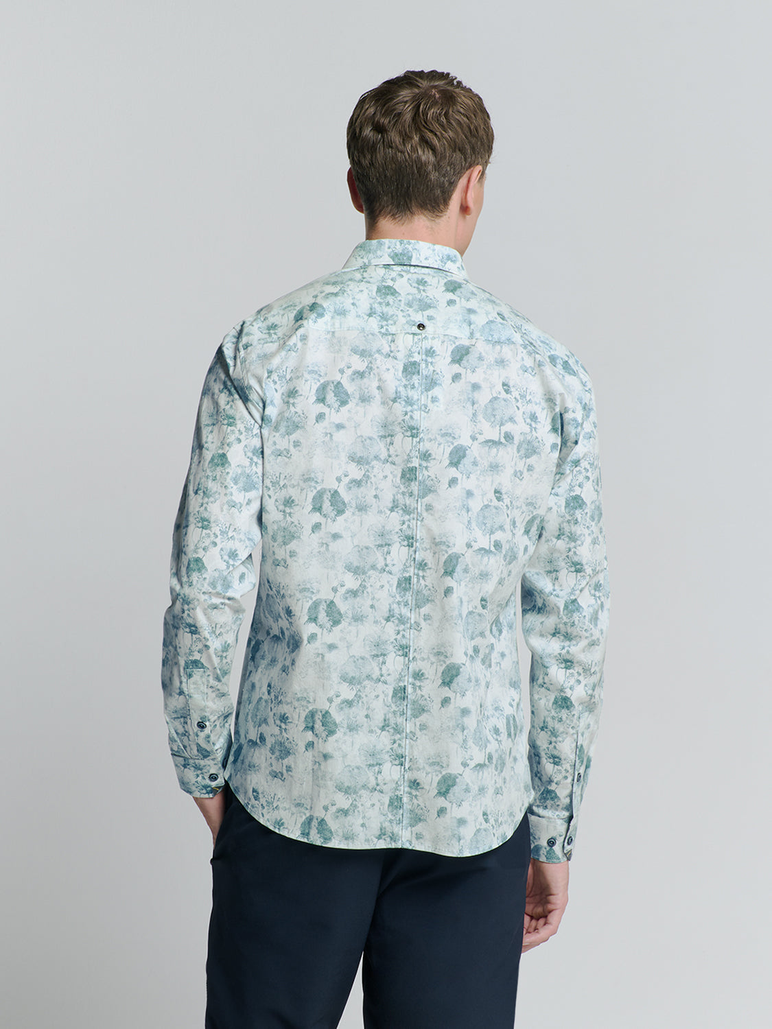 Printed shirt | Chalk