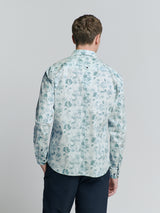 Shirt Stretch Allover Printed | Chalk