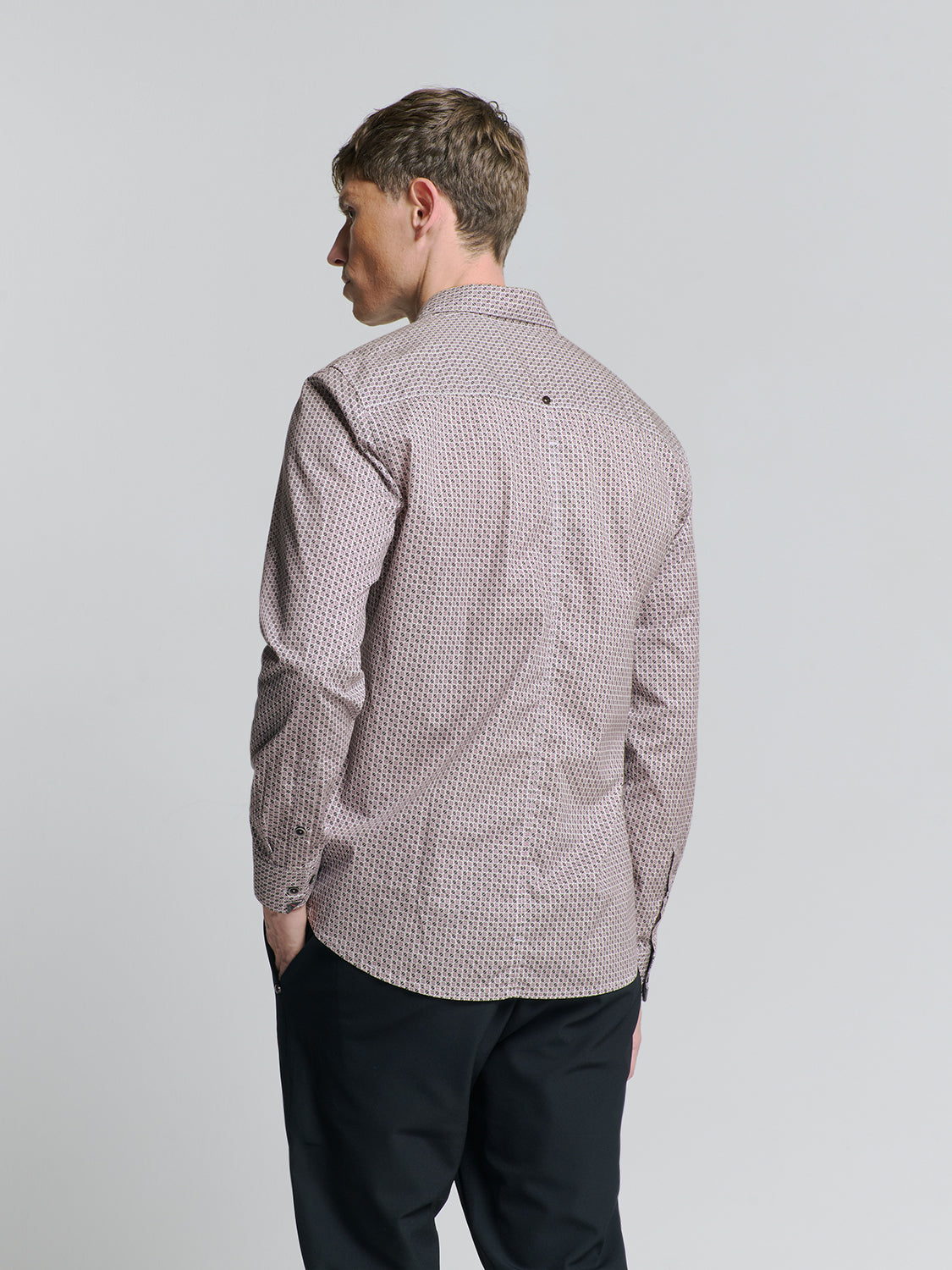 Printed shirt | Mauve