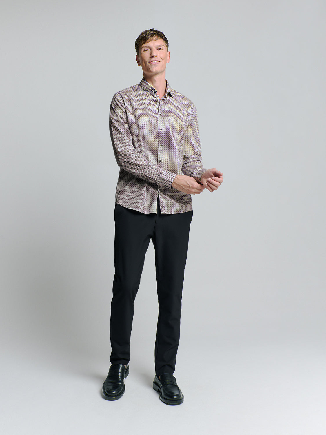 Printed shirt | Mauve