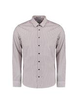 Shirt Stretch Allover Printed | Mauve