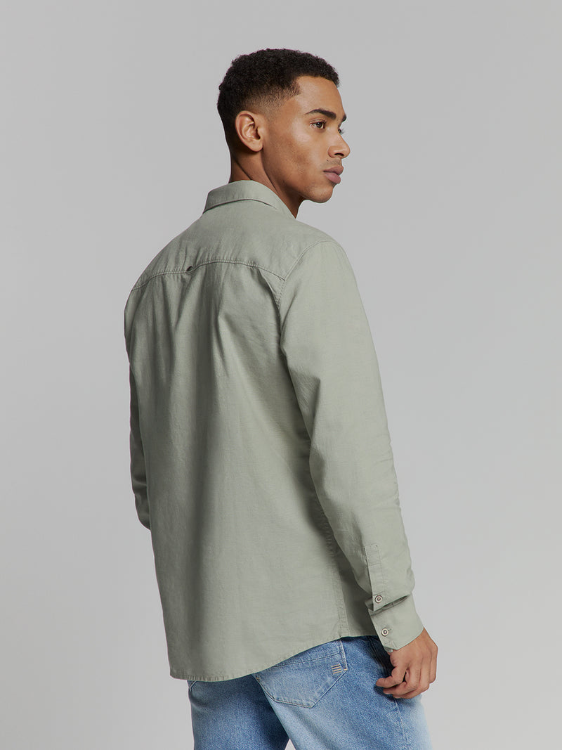 linen shirt | Light Army