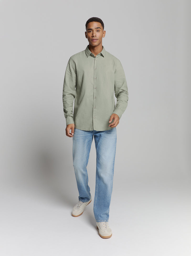 linen shirt | Light Army