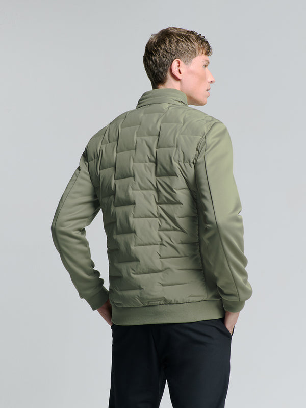 Short fit  jacket | Light Army