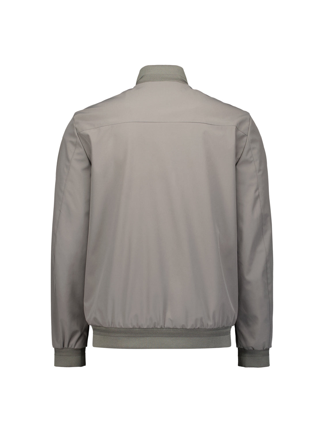 short fit jacket | Mid grey