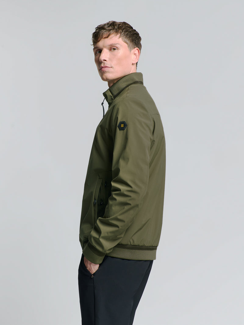 Short jacket | Dark Moss