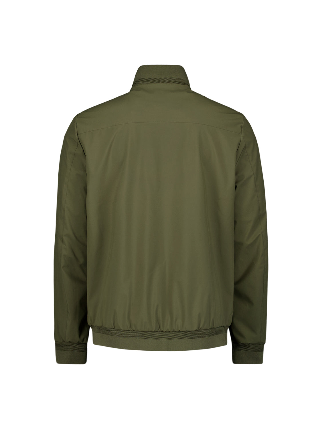 short fit jacket | Dark Moss