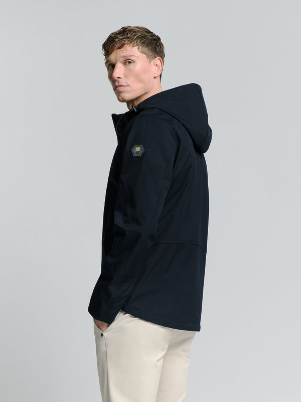 Jacket Mid Long Hooded | Night