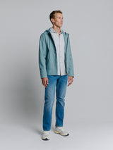 Jacket Mid Long Hooded | Cloud