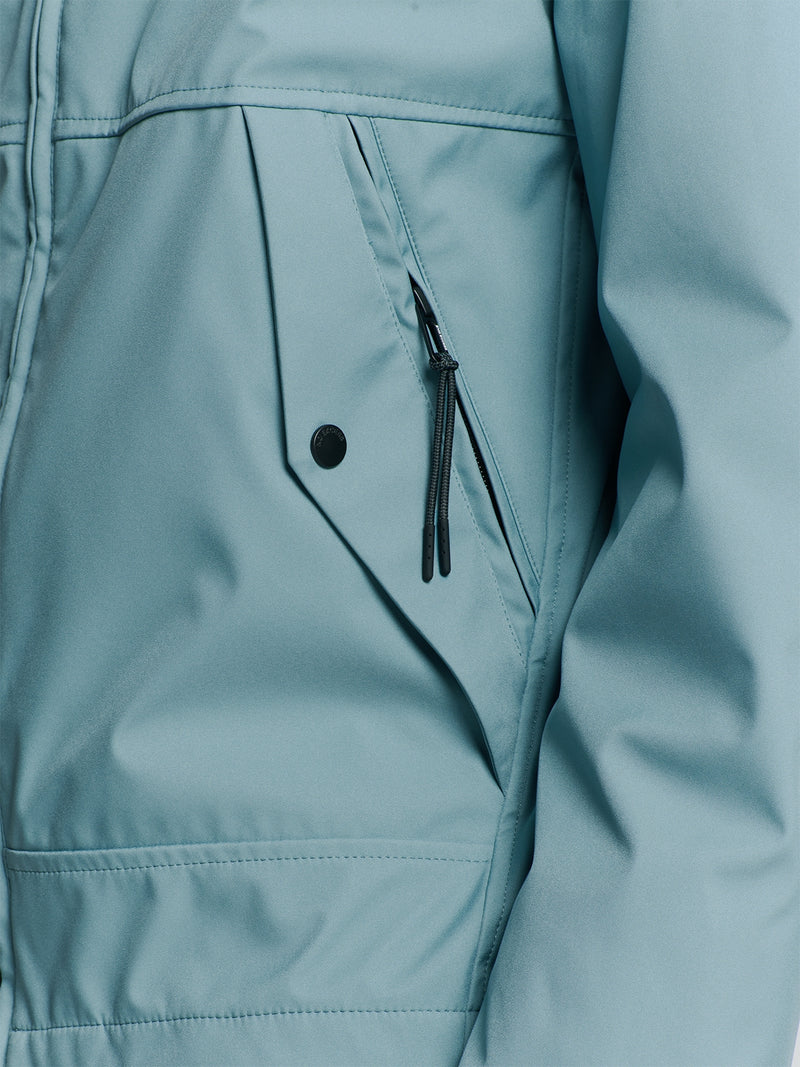 Jacket Mid Long Hooded | Cloud