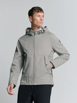 Jacket Mid Long Hooded | Mid grey