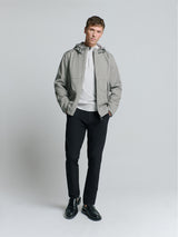 Hooded Jacket | Mid grey