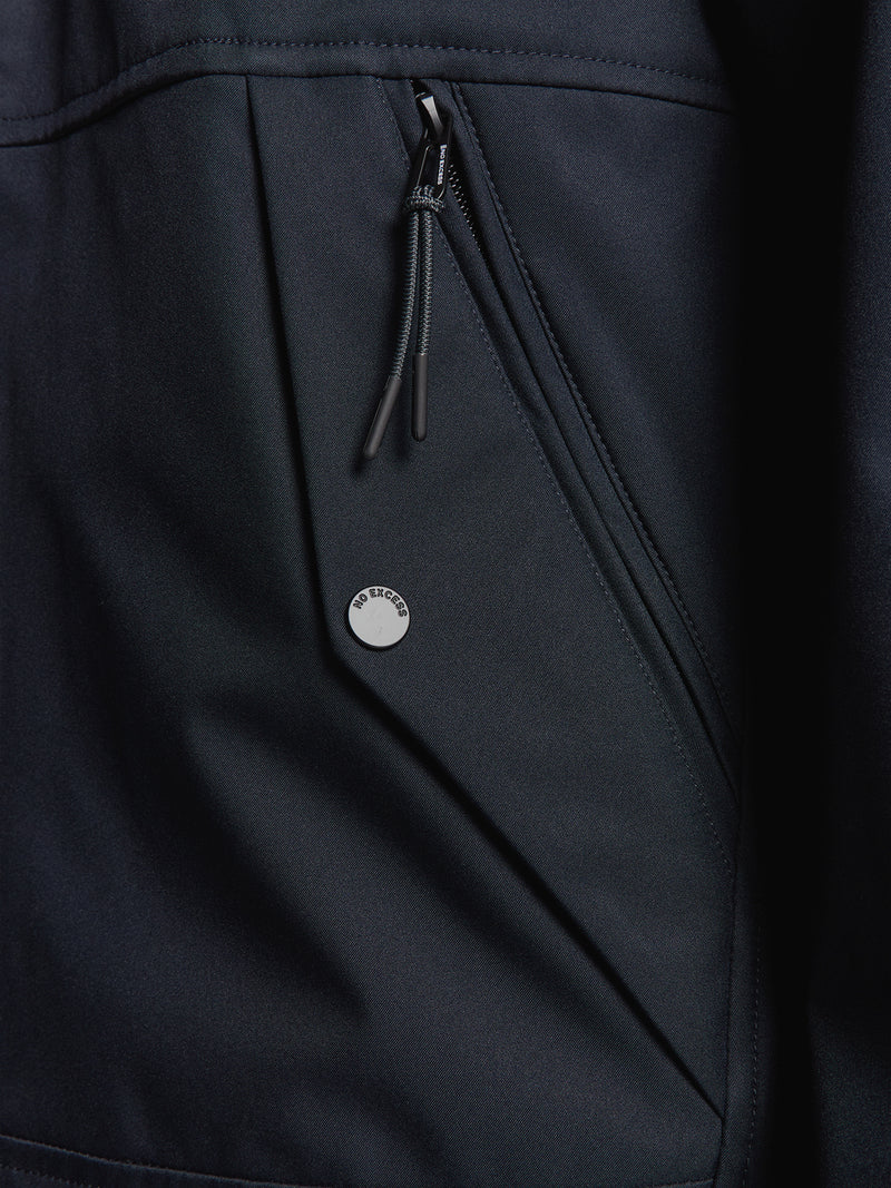 Jacket with detachable hood | Night