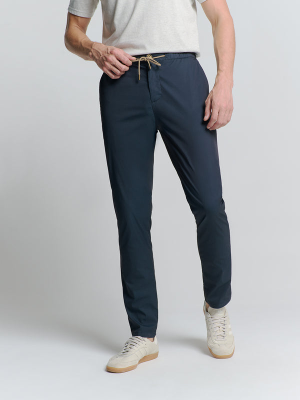 Stretch pants | Deep Blue