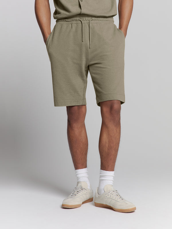 Jersey short | Dark Moss