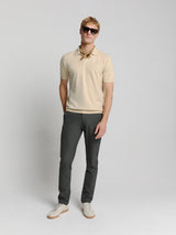 Short sleeve polo | Sand