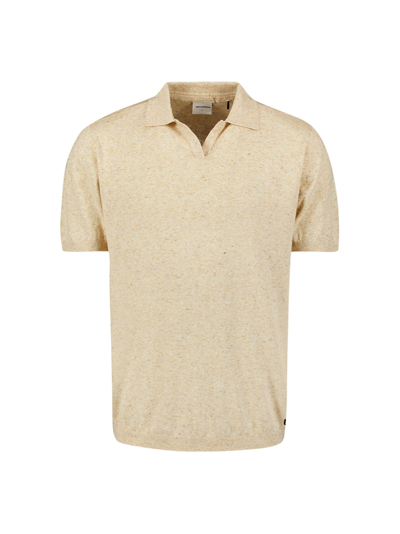 Short sleeve polo | Sand