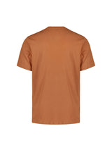 Crewneck T-shirt | Caramel