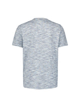 Striped crewneck T-shirt | Sky