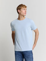 Crewneck T-shirt | Sky