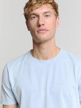 Crewneck T-shirt | Sky