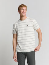 Jacquard crewneck T-shirt | Offwhite