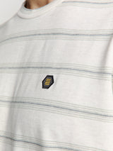 Jacquard crewneck T-shirt | Offwhite