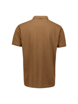 Pique poloshirt | Camel