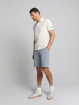 Jacquard poloshirt | Offwhite