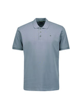 Pique poloshirt | Washed Blue
